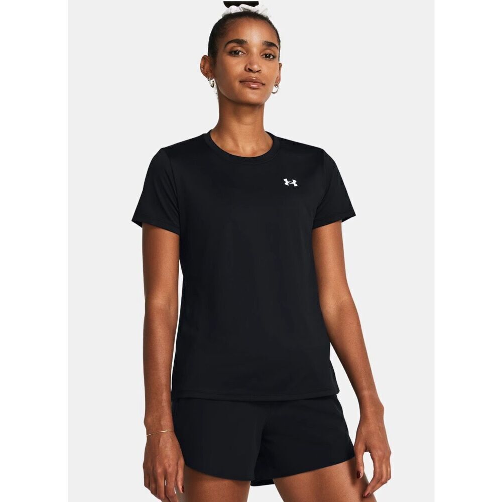 UNDER ARMOUR - TWO (2) NWT - L Sz 1X HeatGear Loose Fit Short Sleeve Tee/Black - Picture 7 of 15